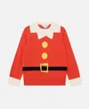 Stella Mccartney Cotton & Wool Christmas Sweater In Red