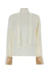 Stella Mccartney Satin Blouse In White