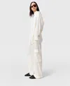Stella Mccartney Satin Paneled Slouchy Cargo Pants