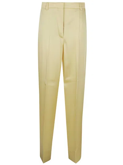 STELLA MCCARTNEY STELLA MCCARTNEY SATIN TROUSERS WITH HIDDEN CLOSURE
