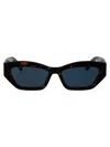 Stella Mccartney Sc40047i-y Sunglasses In 52v Dark Havana / Blue