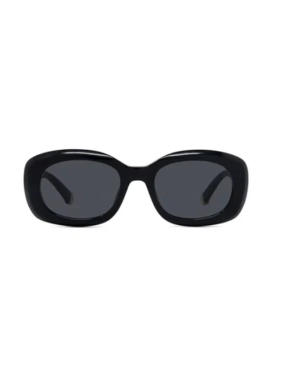 Stella Mccartney Eyewear Square Frame Sunglasses In 01a