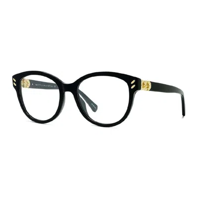Stella Mccartney Ladies Black Square Eyeglass Frames Sc50006i 001 In Multi