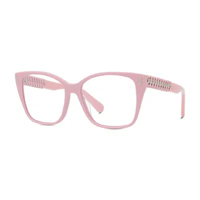 Stella Mccartney Ladies Black Square Eyeglass Frames Sc50027i 072 In Pink