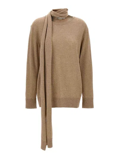 STELLA MCCARTNEY SCARF DETAIL SWEATER