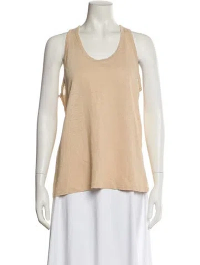 Pre-owned Stella Mccartney Scoop Neck Sleeveless Top