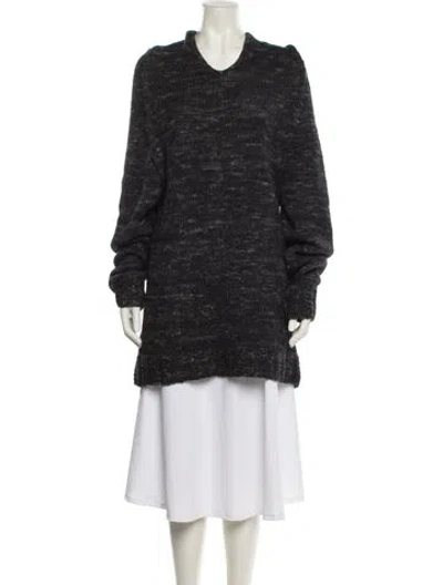 Pre-owned Stella Mccartney Scoop Neck Sweater In Blue