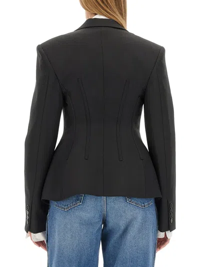 Stella Mccartney Sculpted Jacket In Black