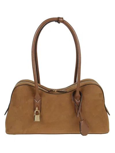 STELLA MCCARTNEY SCULPTURAL TOTE BAG IN VEGAN SUEDE
