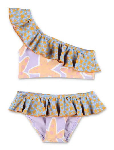 Stella Mccartney Kids Sea Clothing Lilac In Multi