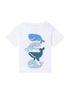 Stella Mccartney "sealife" T-shirt In Multi
