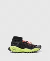 Stella Mccartney Seeulater 2 Sneakers In Core Black/solar Green/active Orange