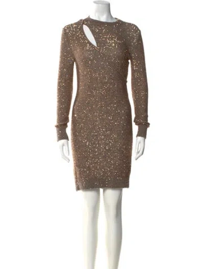 Pre-owned Stella Mccartney Sequin Mini Dress