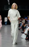 Stella Mccartney Sequined Cotton Wide-leg Jeans In White