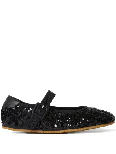 Stella Mccartney Sequinned Ballet Flats