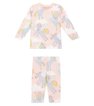 Stella Mccartney Set Aus Sweatshirt Und Jogginghose In Multicoloured
