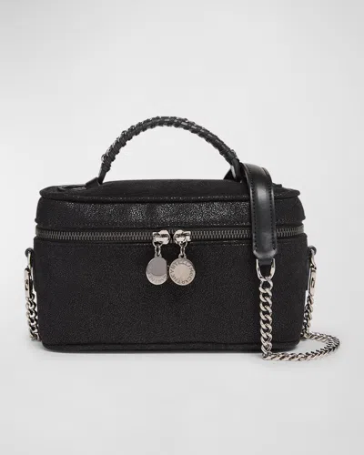 Stella Mccartney Shaggy Deer Cosmetic Case In Black