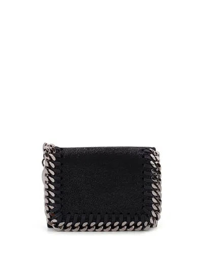 Stella Mccartney Shaggy Deer Wallet With Iconic Chain