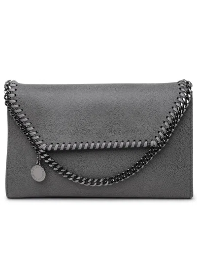 Stella Mccartney Shaggy Grey Polyester Bag In Gray