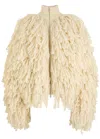 Stella Mccartney Shaggy Wool-blend Knitted Cardigan
