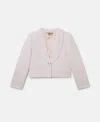 Stella Mccartney Shawl Lapel Blazer In Pink