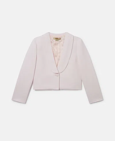 Stella Mccartney Shawl Lapel Blazer In Pink