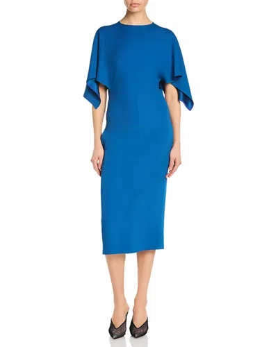 Stella Mccartney Sheath Dress In Blue