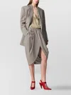 Stella Mccartney Sheer Stripe Fitted Shirt