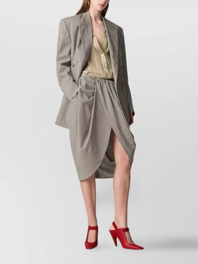 Stella Mccartney Sheer Stripe Fitted Shirt