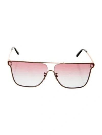 Pre-owned Stella Mccartney Shield Gradient Sunglasses In Black