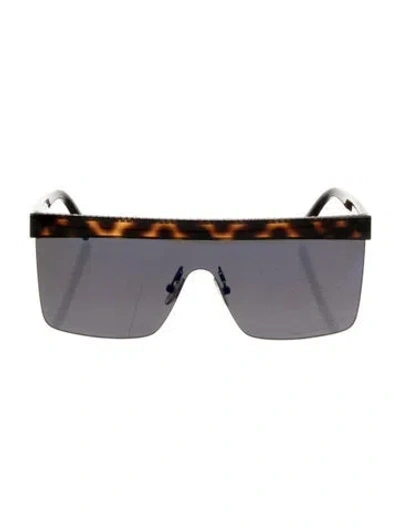 Pre-owned Stella Mccartney Shield Gradient Sunglasses In Brown