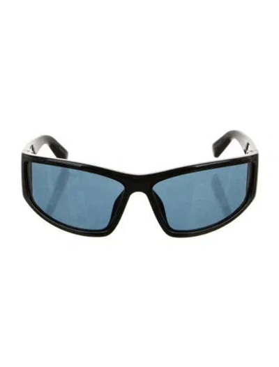 Pre-owned Stella Mccartney Shield Tinted Sunglasses W/ Tags In Black