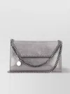 Stella Mccartney Silver Faux Leather Falabella Shoulder Bag