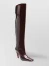 Stella Mccartney 100mm Patent-leather Knee-high Boots