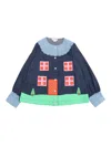 Stella Mccartney Farmyard-appliqué Blouse In Blue