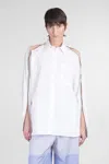 Stella Mccartney Falabella Embellished Shirt In White