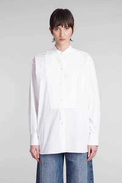 Stella Mccartney Shirt In White Cotton