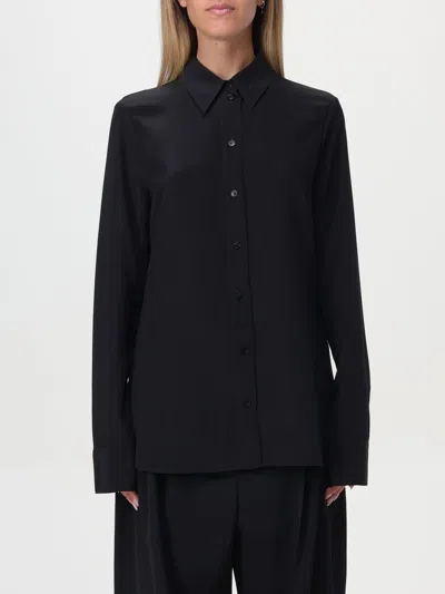STELLA MCCARTNEY SHIRT STELLA MCCARTNEY WOMAN COLOR BLACK,f83147002