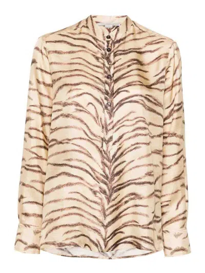 STELLA MCCARTNEY SHIRT WITH TIGER PRINT