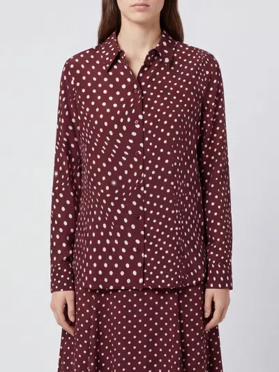 Stella Mccartney Shirt Woman Color Burgundy