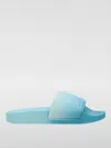 Stella Mccartney Kids Slides With Logo In Blue