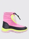 Stella Mccartney Heart-detail Snow Boots In Pink