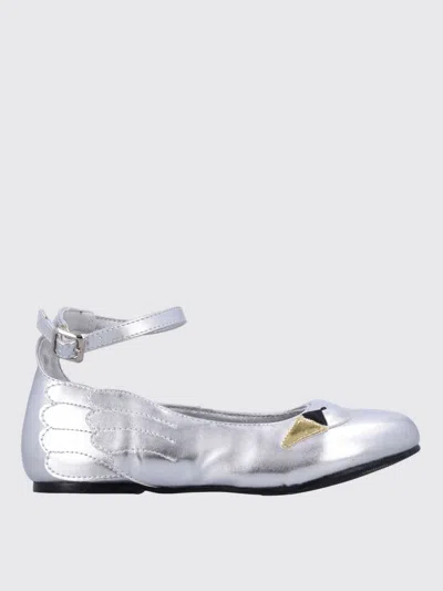 STELLA MCCARTNEY SHOES STELLA MCCARTNEY KIDS KIDS COLOR SILVER,H31966061