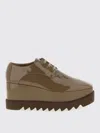 Stella Mccartney Brown Platform Sneakers In Brown