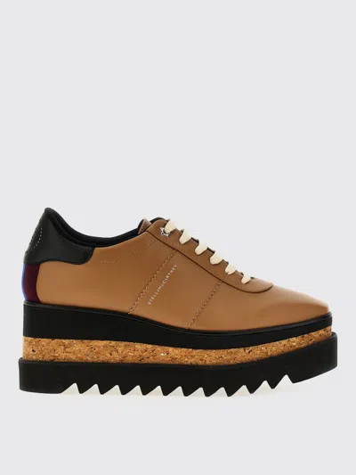 STELLA MCCARTNEY SNEAKERS STELLA MCCARTNEY WOMAN COLOR BROWN,H20161032