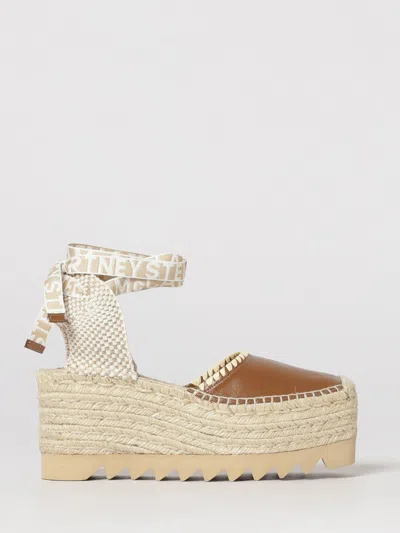 Stella Mccartney Wedge Gaia 80 Whipstitched Eco Alter Mat In Multi