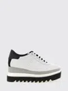 Stella Mccartney Elyse Wedge Sneakers In Polyurethane In Multi