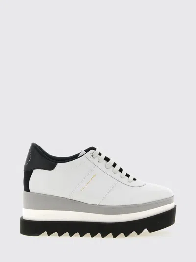 Stella Mccartney Elyse Wedge Sneakers In Polyurethane In Multi