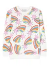 Stella Mccartney Shooting Stars-print Sweatshirt In White