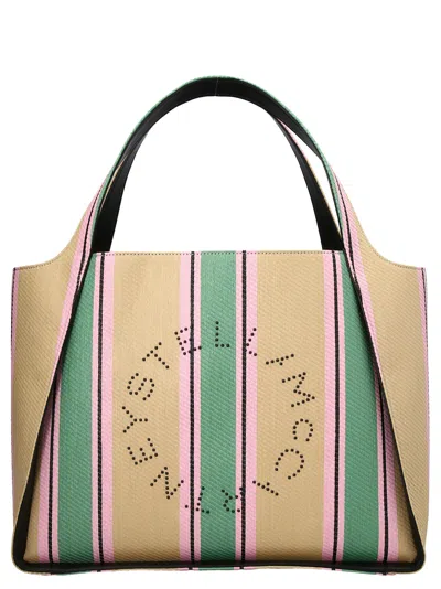 Stella Mccartney Shopping Bag In Brown